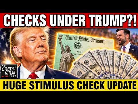 CHECKS IN THE MAIL?! Trumps Stimulus Check Update | Tariff Dividend, Worker Rebate, Refund & More...