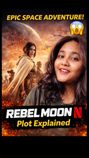 Rebel Moon Plot 😱 | War for Survival #Rebelmoon #netflix #telugu #movie #movieexplained