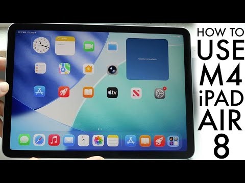 How To Use Your M4 iPad Air 8! (Complete Beginners Guide)