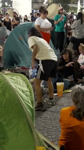 Elderly Woman's Eviction Sets Off Huge Public Outcry in Madrid #shorts