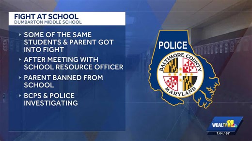 Police arrest 9 students after fight at bus stop