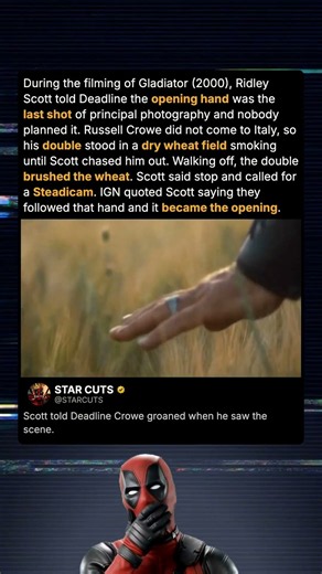 Gladiator's opening hand was a smoking double on the last day