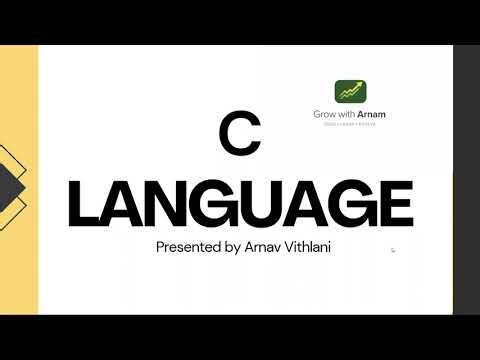 8. Loops in C Programming: The For Loop | Grow With Arnam