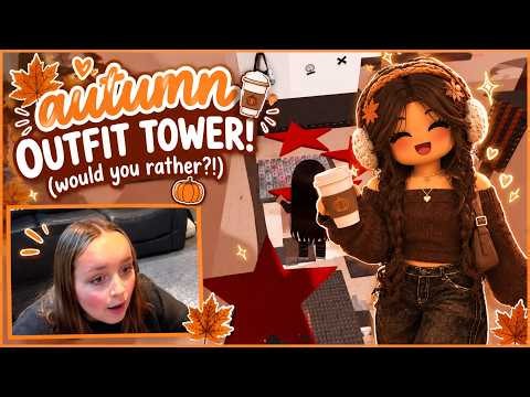 I Tried EVERY Autumn Outfit in Roblox… 🍂☕ (Which One Is BEST?!)