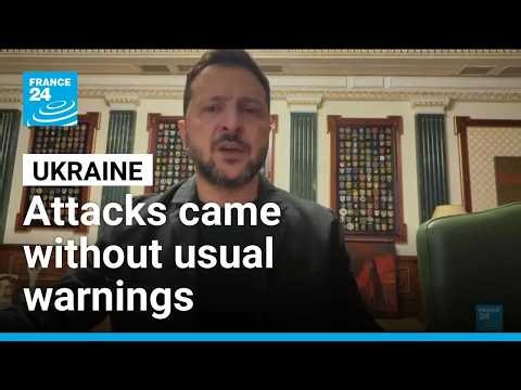 Ukraine reports Russian attacks with no warnings, Trump says US still sharing intel • FRANCE 24