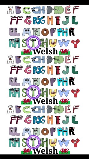 welsh Alphabet lore song