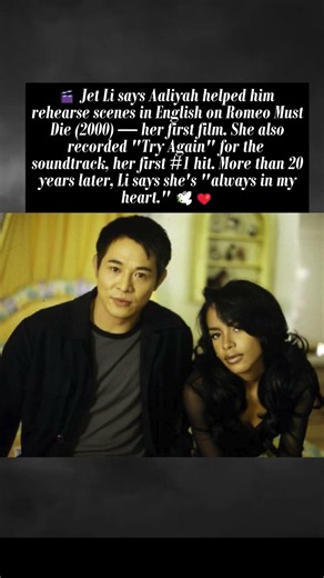 Jetli Says Aaliyah Helped Him Rehearse English on Romeo Must Die Set #aaliyah #jetli