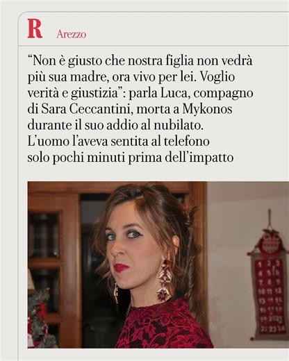 Il compagno di Sara, morta durante l’addio al nubilato: “Mi è caduto il mondo addosso”