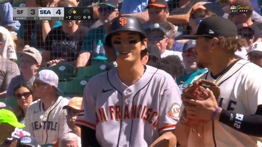 Jung Hoo Lee makes nice sliding catch and singles but Giants lose 6-3 to Mariners