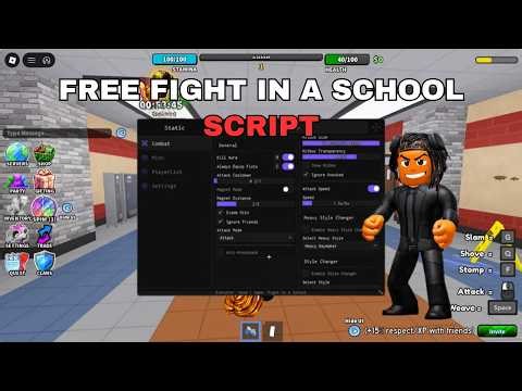 🚀 NEW Fight In A School Script 2026 (No Key) – Full Auto Farm + OP Features