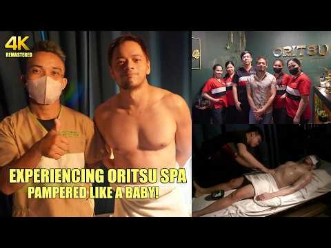 PAMPERED LIKE A BABY I ORITSU MASSAGE SPA EXPERIENCE I 2023 I 4K Remastered