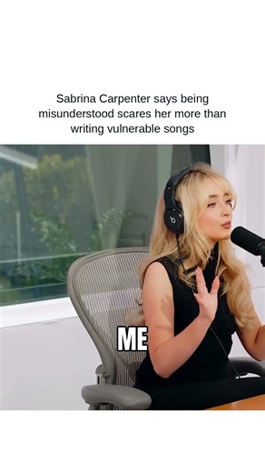 Sabrina Carpenter says being misunderstood scares her more than writing vulnerable songs