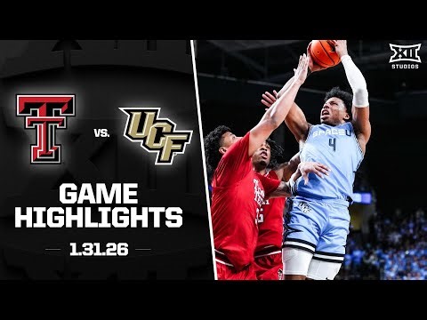 #11 Texas Tech vs. UCF Game Highlights | 2025-26 Big 12 Men's Basketball