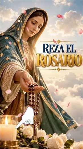 🌹Rezo del Santo Rosario 🙏 #rosariodehoycorto