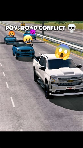 POV: Road Conflict 💀 Car Parking Multiplayer #carparkingmultiplayer #shorts