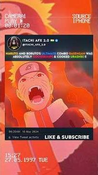NARUTO & BORUTO'S ULTIMATE COMBO RASINGAN WAS ABSOLUTELY LEGENDARY 🥶🔥