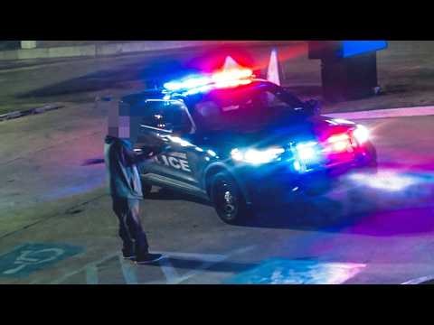 Suspect With an AK-47 Refuses to Surrender to Police