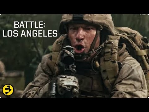 BATTLE: LOS ANGELES | The Alien That Wouldn’t Go Down | Action Scene
