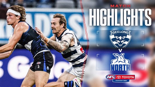 Geelong Cats v North Melbourne Highlights | Round 8, 2026 | AFL