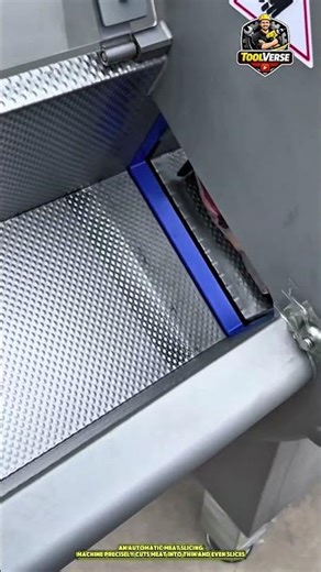 Automatic Meat Slicing Process Using Industrial Food Processing Machine #meatslicer #meatprocessing