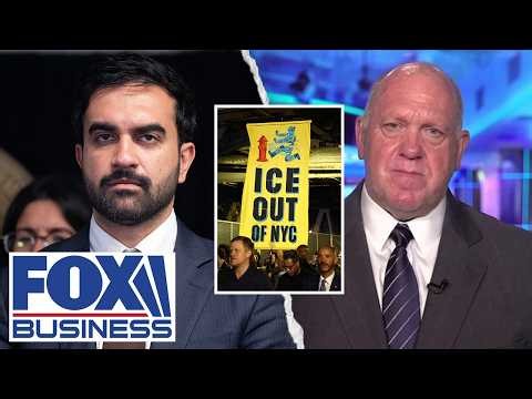 'YOU'RE WELCOME!': Tom Homan sends message to Mamdani