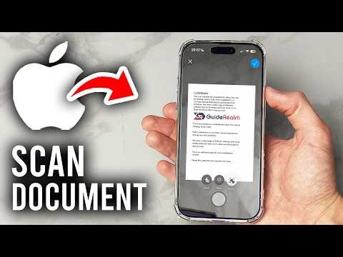 How To Scan Documents With iPhone For Free - No Third Party Apps