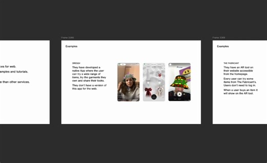 AR Research and Development: Snap Products and Applications