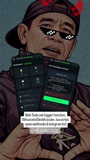 WebTools cek keylogger, Obfuscate.lua script, spam webhook & telegram bot #samp #gta #gtasanandreas