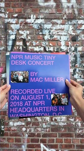 Mac Miller - NPR Music Tiny Desk Concert (LP - Blue Vinyl)