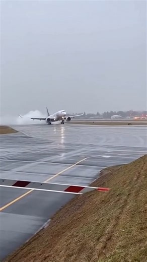 Plane Explodes After Runway Slide Chicago, Illinois — March 19, 2024 A passenger flight landing at Chicago O'Hare International Airport crashed and exploded Tuesday afternoon after hydroplaning on a runway drenched by a severe storm. The entire catastrophic sequence was captured on video. The footage shows the aircraft touching down on the water-logged tarmac, immediately losing control and sliding sideways. A distress call can be heard: "Tower 423, we are hydroplaning, unable to stop!" As the p