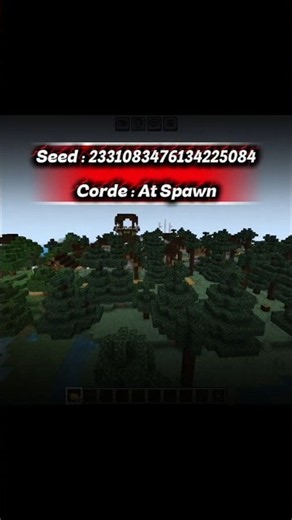 Best God Seed For Minecraft Bedrock | Part 43 | #minecraft #shorts