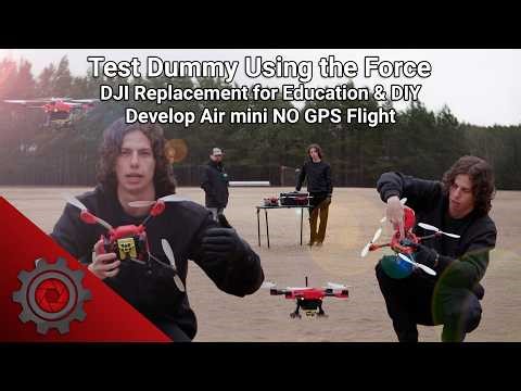 Test Dummy Using the Force | DJI Replacement for Education & DIY - Develop Air mini NO GPS Flight