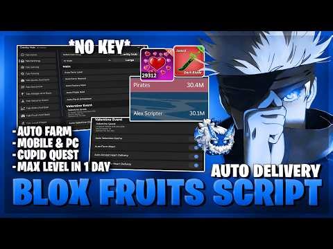 [🌊 BEST] Blox Fruits Script – NO KEY | AUTO HEARTS | AUTOFARM | MAX LEVEL | FRUIT SNIPER