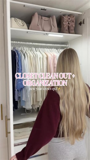 Aesthetic Closet Tour and Clean Out