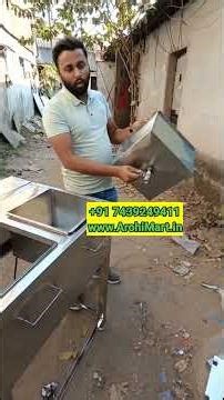 ​Arohi Enterprise | Detailed Guide: Heavy-Duty Electric Dual Deep Fryer ⚡🍟 #kitchen #machine