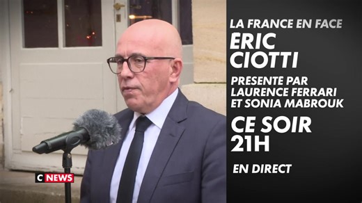 Ce soir sur @cnews 𝐀̀ 𝟮𝟭𝗛 𝗟𝗔 𝗙𝗥𝗔𝗡𝗖𝗘 𝗘𝗡 𝗙𝗔𝗖𝗘 Invité : Eric Ciotti, président de l’Union des droites pour la République Présenté par Laurence Ferrari et Sonia Mabrouk ➡️ Une grande interview politique avec une personnalité de premier plan. #LaFranceEnFace #Politique #Direct #Actu #Info Une soirée exceptionnelle à suivre en direct sur #CNEWS | CNEWS