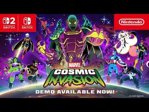 MARVEL Cosmic Invasion – Demo Trailer – Nintendo Switch 2