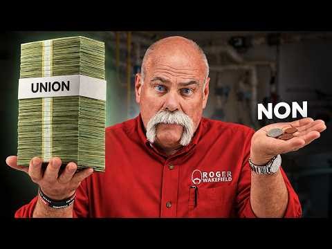 Union vs non union pros and cons for Plumbers
