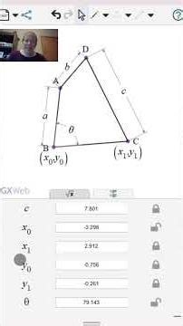 Mechanism Shows Locus of Movement with GXWeb #maths #animation #mechanism #mathematics