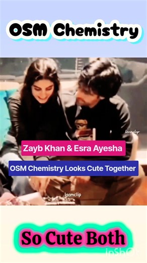 OSM Chemistry Looks Cute Together #Shorts #shortsfeed #Tamasha5 #ViralShorts #esraayesha #zaybkhan