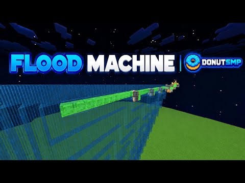 How to Make a Flood Machine in Minecraft | DonutSMP