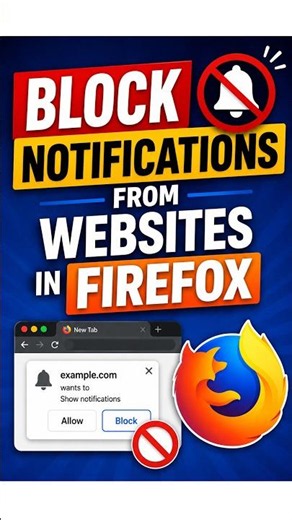 Block Notifications From Websites in Firefox