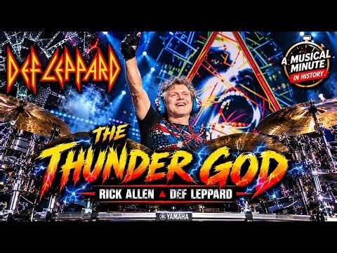 THE THUNDER GOD-Rick Allen Lost His Arm—But Def Leppard Refused to Replace Him!