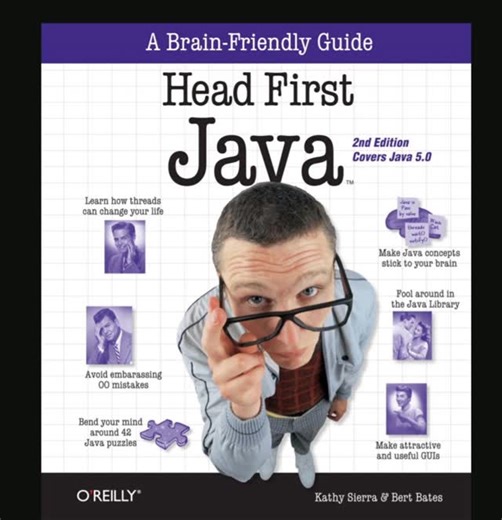 ReadandGrow on Instagram: "Learn Java the brain-friendly way ☕🧠 If Java concepts feel confusing, this book makes them stick. Perfect for beginners and developers who want strong fundamentals with real understanding. 📘 Head First Java – Kathy Sierra & Bert Bates 👉 Comment “PDF” 👉 DM for the eBook . . . #HeadFirstJava #LearnJava #ProgrammingLife #CodingBeginners #ExplorePage"