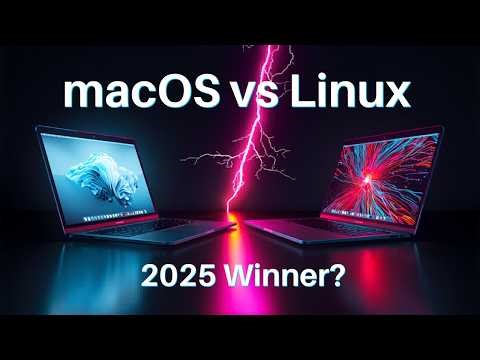 macOS vs Linux 2025: Which One is Better? Full Honest Comparison for Every User