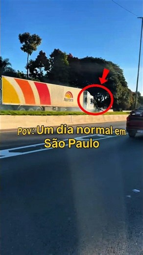 Big rig pushing a four-wheeler! 🫣🚛 luis_gustavo_ soares #truckdriver #automobile #lkw #fahrer