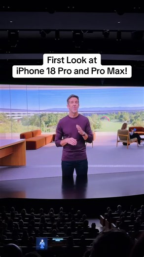 First Look at IPhone 18 Pro and Pro Max! #iphone #iphone18pro #apple #ios #milesabovetech