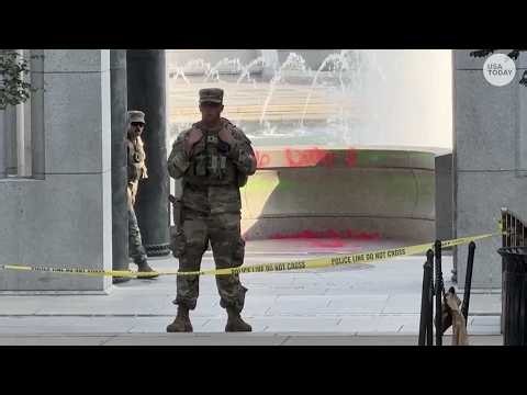 WWII memorial vandalized in DC with soap and graffiti paint, spurring investigation and reaction