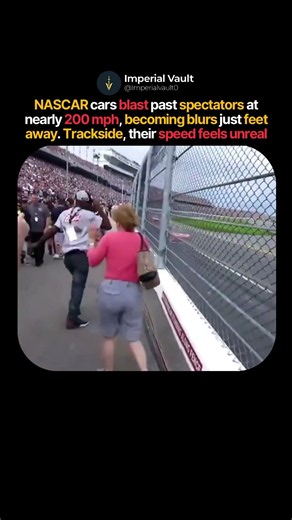 The Insane Speed of NASCAR Cars Up Close #shorts #history