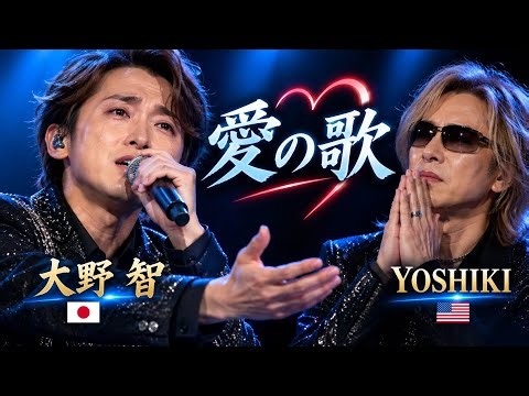 😭❤️🎤【大野智】日本中が涙した奇跡の歌声…！🇯🇵✨ 愛に満ちた感動のラブソングにYOSHIKIも絶賛⁉️🇺🇸🌹 日本とアメリカの大スターたちを魅了する、心震える究極の愛の歌💖😭🎶